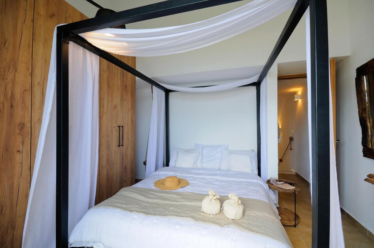 Seathon Seafront Beach Villa In Kalamitsi Ngoại thất bức ảnh