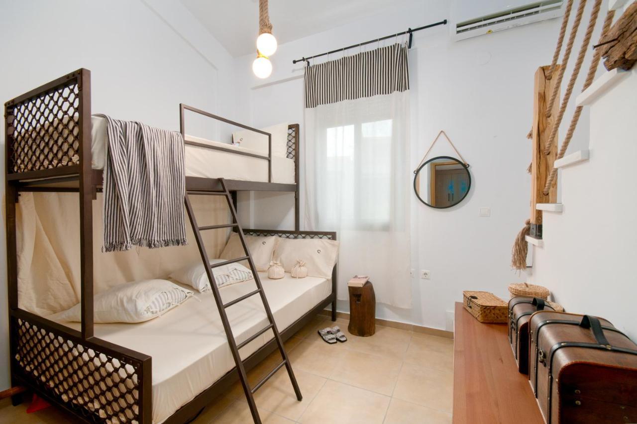 Seathon Seafront Beach Villa In Kalamitsi Ngoại thất bức ảnh